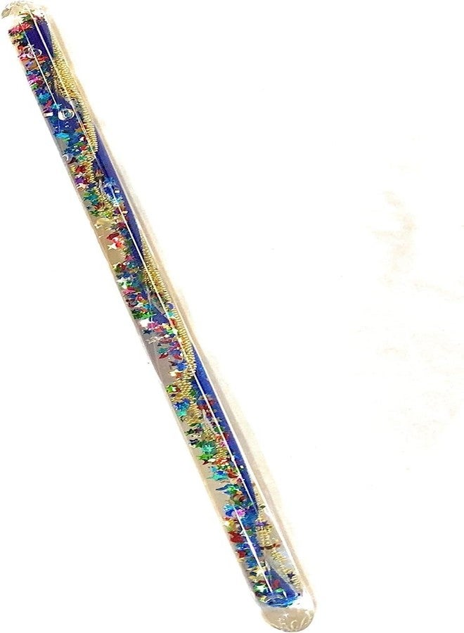 Star Magic Wand - Spiral Glitter Wand Wonder Wand Tube for Halloween Costume Accessory Princess Fairy Wizard Pretend Play 11" (4-Pack) - Image 3